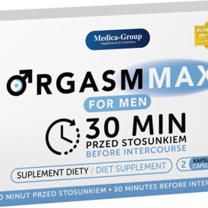 Suplement diety na potencję Orgasm Max for Men 2 kaps.