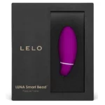 Wibrujące jajeczko LELO Luna Smart Bead ciemny róż