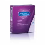 Ściśle przylegające prezerwatywy Pasante Trim 3 szt.
