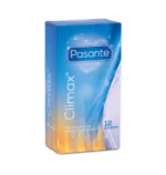Lateksowe prezerwatywy chłodzące i rozgrzewające Pasante Climax 12 szt.