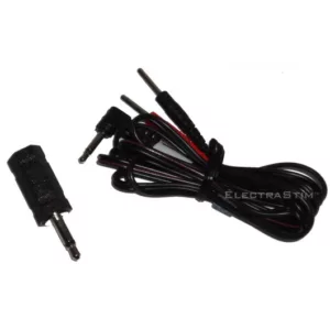 Dodatkowy kabel z przejściówką z 2.5/3.5mm jack na 2mm pin ElectraStim Adapter Cable Kit- 3.5mm/2.5mm Jack