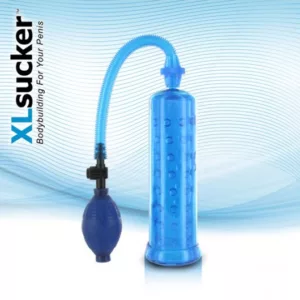 Pompka powiększająca do penisa XLsucker Penis Pump niebieska