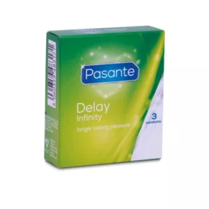 Prezerwatywy przedłużające stosunek Pasante Delay 3 szt.