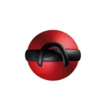 Silikonowe kulki gejszy JoyDivision Joyballs Secret czerwono-czarne
