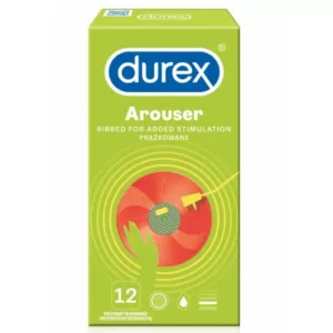 Prezerwatywy lateksowe z prążkami Durex Arouser 12 szt.