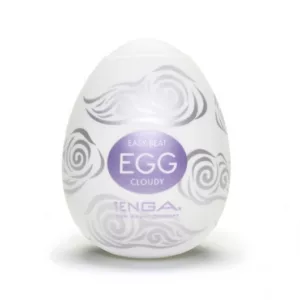 Masturbator w kształcie jajka Tenga Egg Hard Boiled Cloudy