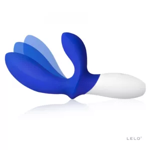 Wibrujący stymulator prostaty Lelo Loki Wave niebieski
