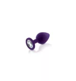 Zestaw metalowych korków analnych z kryształkami Rianne S Booty Plug Luxury Set 3x Purple