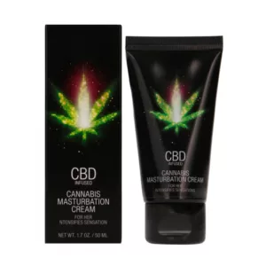 Krem do masturbacji dla kobiet z dodatkiem kannabidiolu Shots CBD Cannabis Masturbation Cream For Her 50 ml