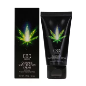 Krem do masturbacji dla mężczyzn z dodatkiem kannabidiolu Shots CBD Cannabis Masturbation Cream For Him 50 ml