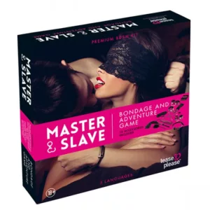 Gra erotyczna dla par Master & Slave Bondage Game Magenta
