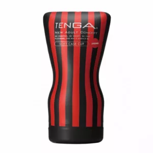 Intensywny masturbator w miękkiej obudowie Tenga Soft Case Cup Strong
