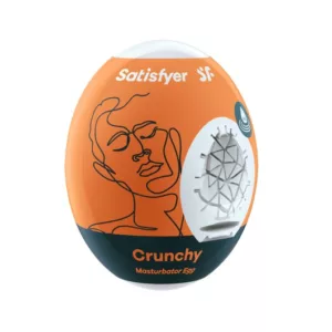 Samolubrykujący masturbator jajko Satisfyer Masturbator Egg Crunchy
