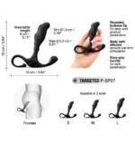 Silikonowy stymulator prostaty Dorcel Expert P S