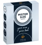 Prezerwatywy dopasowane do rozmiaru 57mm Mister.Size 3 szt.