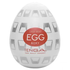 Elastyczny mimi masturbator jajko Tenga Egg Boxy EGG-014