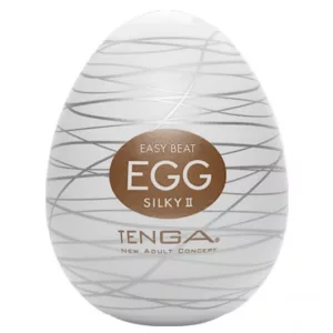 Elastyczny mimi masturbator jajko Tenga Egg Silky II EGG-018