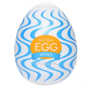 Elastyczny mimi masturbator jajko Tenga Egg Wonder Wind EGG-W01