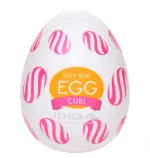 Elastyczny mini masturbator jajko Tenga Egg Wonder Curl EGG-W05