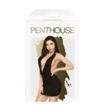 Mini sukienka z głębokim dekoltem Penthouse Heart Rob L/XL