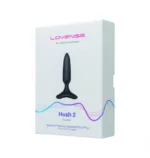 Wibrujący korek analny sterowany aplikacją na telefon Lovense Hush 2 25 mm