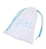 Szklany korek z wypustkami i uchwytem Glas Pacifier Glass Butt Plug