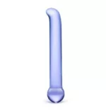 Fioletowe proste szklane dildo Glas Purple Glass G-Spot Tickler