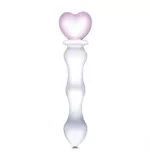 Dildo z zakończeniem w kształcie serca Glas Sweetheart Glass Dildo