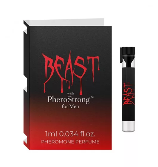 Perfumy z feromonami dla mężczyzn Beast with PheroStrong for Men 1ml