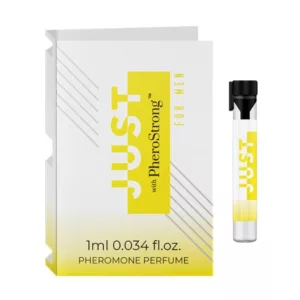 Perfumy z feromonami dla mężczyzn Just with PheroStrong for Men 1ml