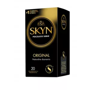 Nielateksowe prezerwatywy Unimil Skyn Original 20 szt.
