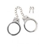 Metalowe kajdanki Taboom Silver Plated BDSM Handcuffs